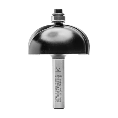 Immagine di ENT 14682 Fresa concava carburo, Albero (S) 8 mm, diametro (D) 41,5 NL 19 R 16 SL 32 con cuscinetto a sfere