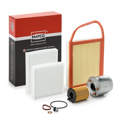 Immagine di MAPCO 68405 Kit filtri a cinque pezzi/in parti CITROËN: C3 II, DS3 Hatchback, PEUGEOT: 208 I 207 Hatchback