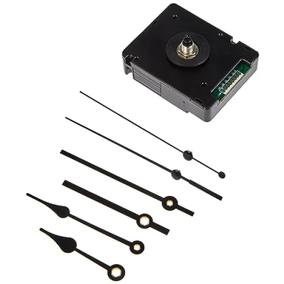 Immagine di TFA Dostmann Radio uhrwerkset bricolage Silenzioso Sweep Gatto Uhrwerk 60.3525.01 (Nero)