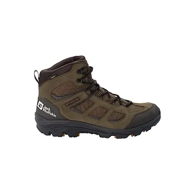 Immagine di Jack Wolfskin VOJO 3 Texapore MID Scarpa da hiking khakiphantom, Uomo, Taglia: 41, Khaki phantom Pelle e tessuto