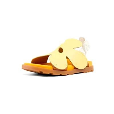 Immagine di Camper Brutus KIDS Sandali per bambini, Taglia: 35, Pastel yellow Pelle e tessuto
