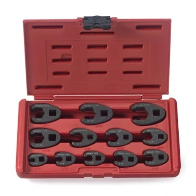 Immagine di Neiko® 03323 a 3/20,3 cm &quot;e 1/5,1 Drive SAE crowfoot wrench set, Cr Mo, 12 pezzi
