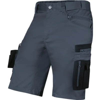 Immagine di uvex echor Bermuda Pantaloni corti da lavoro premium cargo uomo Elastico in vita, leggeri, elastici e molto spazio, Blu scuro, 54 Breve