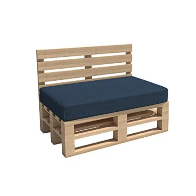 Immagine di chilly pilley Cuscino Per Mobili In Pallet Da Giardino Interno Esterno Lavabile Sfoderabile Del Sedile Dello Schienale Taglio Obliquo