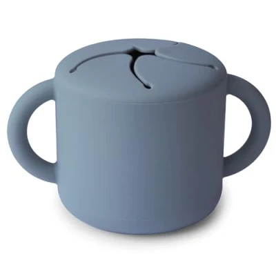 Immagine di mushie contenitore Porta Cibo Prova di Perdite merenda scuola pranzo Accessori per Bambini Sicuri e Alta Qualità Sicuro Igienico Tradewinds