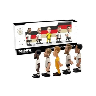 Immagine di MINIX DFB Germania Confezione da 5 Figurine in PVC 7 cm A (Ter Stegen/Werner/Rudiger/Fullkrug/Musiala)