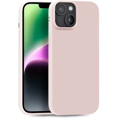 Immagine di MyGadget Cover per iPhone 14 Plus Custodia Protettiva in Silicone Morbido Case TPU Flessibile Ultra Protezione Antiurto &amp; Antigraffio Rosa Chiaro