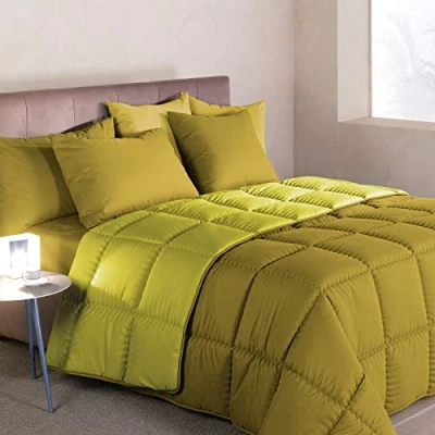 Immagine di Caleffi 1000878 Microfibra Modern Trapunta per Piazza e Mezza Letto, Bosco