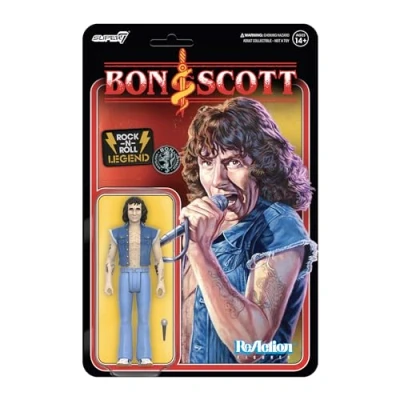 Immagine di Super7 Bon Scott Reaction Figures Wave 01 Action Figure