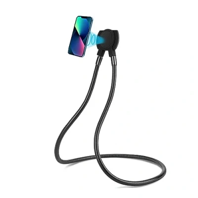 Immagine di EightSpace supporto per telefono magnetico, collo regolabile, cellulare a di cigno, universale, flessibile tablet da 4 12,9&quot;