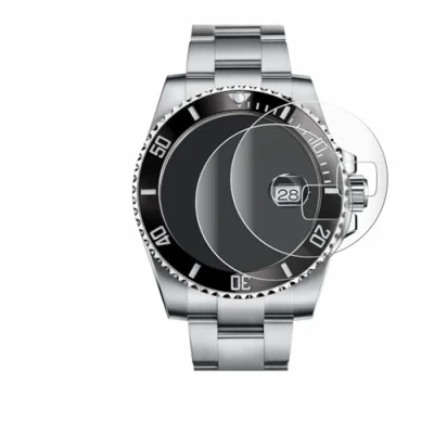 Immagine di brotect Pellicola Copertura Completa per Rolex Submariner (Date) (2 Pezzi) Full Cover 3D Curvo