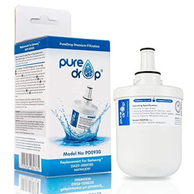 Immagine di Puredrop Compatibile con Samsung DA29 00003G Aqua Pure Plus HAFIN2/EXP HAFIN1/EXP Frigo Freezer Ice &amp; Water Filter