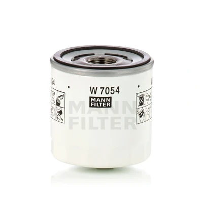 Immagine di MANN FILTER W 7054 Filtro olio M 22 X 1.5 6H con una valvola blocco arretramento ad avvitamento FORD: Kuga Mk3, Galaxy Mk3 MPV, S Max Mk2
