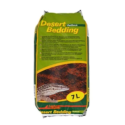 Immagine di Lucky Reptile DBO 7 Desert Bedding Outback Red, Litri, substrato per terrari desertici, scavabile
