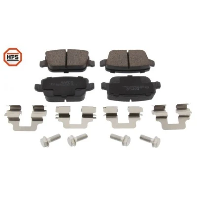 Immagine di MAPCO 6854HPS Kit pastiglie freno Assale posteriore Non predisposto per contatto segnalazione usura FORD: S Max Mk1, Focus 2, KUGA 1