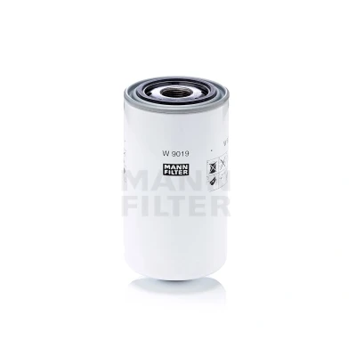 Immagine di MANN FILTER W 9019 Filtro olio M 27 X 2 con una valvola blocco arretramento ad avvitamento