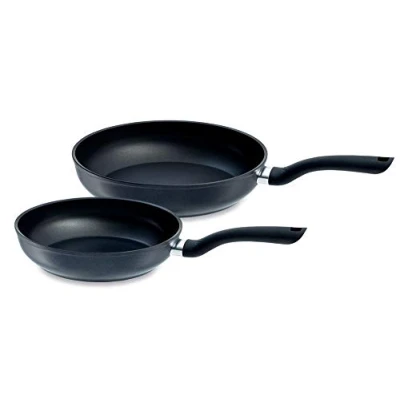 Immagine di Fissler Cenit Set di padelle in alluminio, 2 pezzi 24 cm, 28 rivestite, antiaderenti, per tutti i tipi fornelli, anche a induzione
