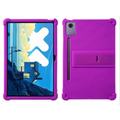 Immagine di GIOPUEY Cover Compatibile con P12 12.7 2023 Supporto Custodia Protettiva in Silicone TPU Morbida Case Purple