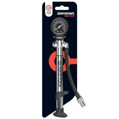 Immagine di Pompa Ammortizzatori MTB Optio Cycle Forcella Max 600 PSI/40 bar Per Alta Pressione Sospensioni Fox Rockshox Manitou Suntour