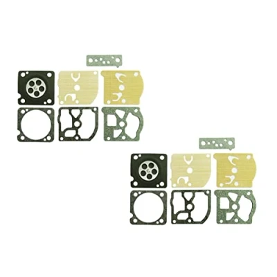 Immagine di C·T·S Kit guarnizioni e membrana carburatore Walbro D1 at per Husqvarna 550XP 550XPG 455 455E 545 1 (confezione da 2)