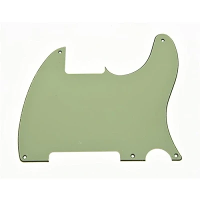 Immagine di Kaish Mint Green 3 PLY 5 fori tele Blank Pickguard scratch piastra no foro pickup per Fender Esquire