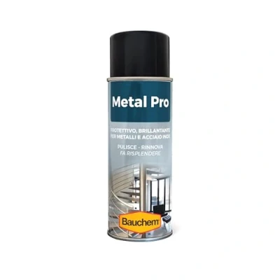 Immagine di Bauchem Inox Brill Lucidante Spray per Metalli e Acciaio 400 ml