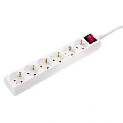 Immagine di AS Schwabe 11671 Multipresa con interruttore Bianco Schuko 1 pz.