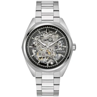 Immagine di Bulova Orologio Analogico Automatico Uomo con Cinturino in Acciaio Inossidabile 96A293