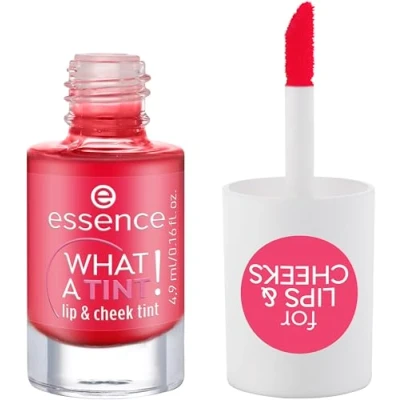 Immagine di Essence Cosmetics What a Tint Tinta Labbra e Guance, Lunga Durata, Risultato Istantaneo, Naturale, 4.9 ml