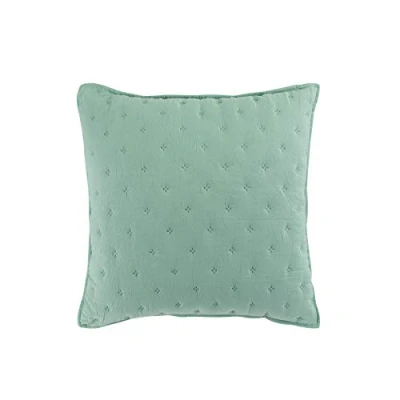 Immagine di Douceur d&#039;Intérieur Federa per cuscino + inserto 40 x cm, in microfibra, bicolore mellow chic menta/bianco