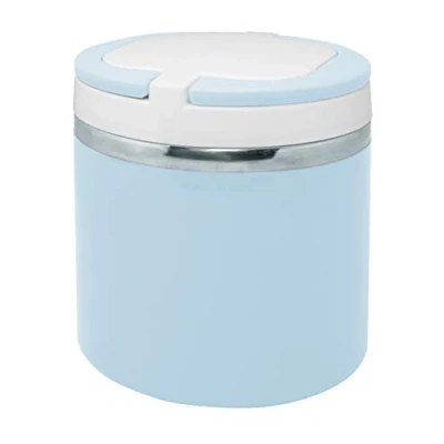 Immagine di NERTHUS Recipiente para solidos FIH 753 Thermos per Solidi, Colore, 700 ml di capacità, in Acciaio Inox 18/8, pp, Blu Pastello