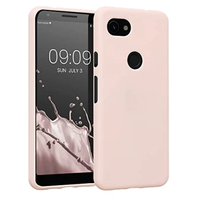 Immagine di kwmobile Custodia Compatibile con Google Pixel 3a Cover Back Case per Smartphone in Silicone TPU Protezione Gommata coconut swirl