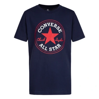 Immagine di Converse CORE Chuck Patch TEE Tshirt con stampa per bambini, Taglia: 147/163, Obsidian/red