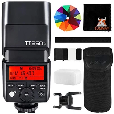 Immagine di GODOX Thinklite TT350S Mini Flash HSS 1 / 8000s TTL GN36 per Sony Mirrorless Fotocamere A7RII A7R A58 A99 ILCE6000L A7II Rx10
