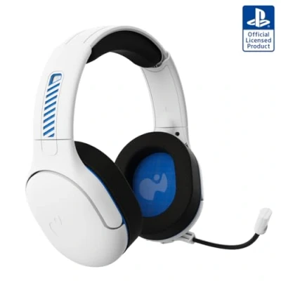 Immagine di PDP AIRLITE PRO WIRELESS Headset WHITE With Noise Cancelling Microphone For SONY PLAYSTATION PS5 PS4, Officially Licensed