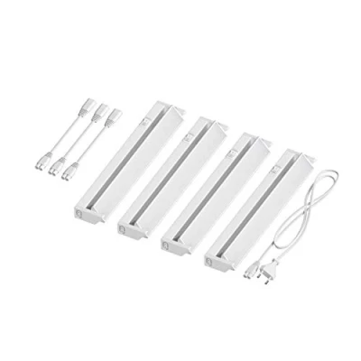 Immagine di ledscom.de Luce sottopensile a LED LIWO 35cm, orientabile, 476lm ciascuna, bianco caldo Set di 4