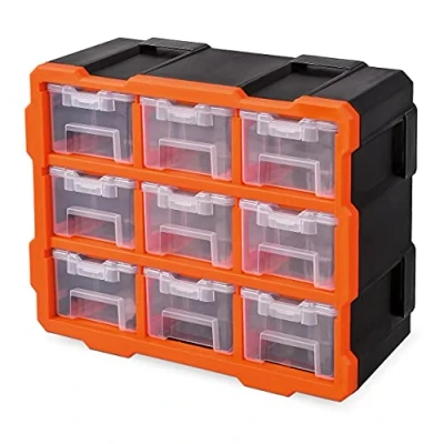 Immagine di Alutec Kit valigette porta minuteria (L x L A) 38 17 32 mm suddivisione variabile Contenuto 9 Parti