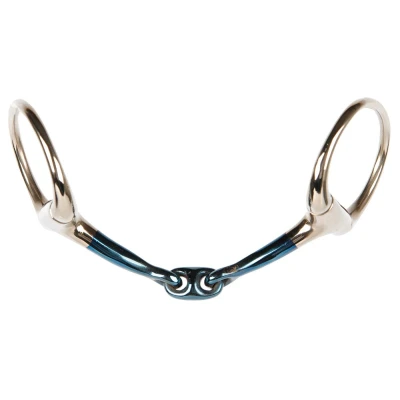 Immagine di Harry&#039;s Horse Filetto per autobus Sweet Iron anatomico doppio snodo 13mm 12,5 RVS