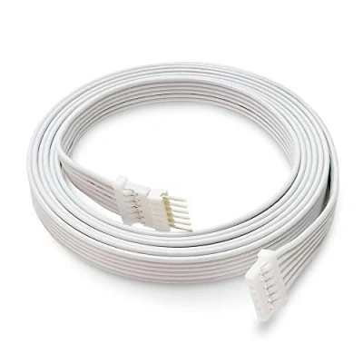 Immagine di Light Solutions cavo di Prolunga da 1 m per illuminazione Philips Hue lightstrip V4 &amp; Solo Striscia LED alimentazione Bianco (1 pezzo)