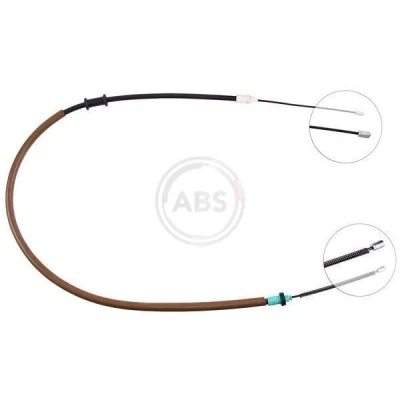 Immagine di A.B.S. K15638 Cavo Freno 1442 a tamburo per guida Sx/Dx RENAULT: Kangoo I, I Express