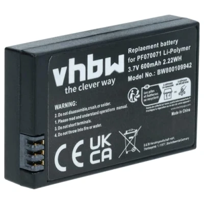 Immagine di vhbw batteria compatibile con Parrot Jumping Race Tuk Tuk, Mambo, Swing drone quadricottero multicottero (600mAh, 3,7V, Li Poly)
