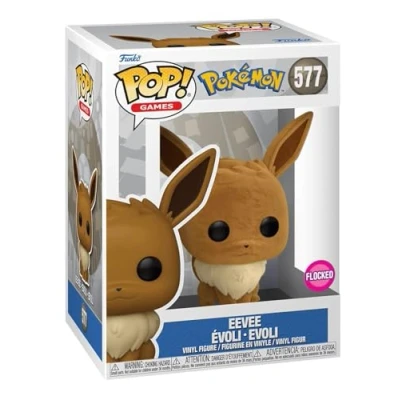Immagine di Funko Pop Pokemon: Eevee Evoli Flocked # 577 Special Edition