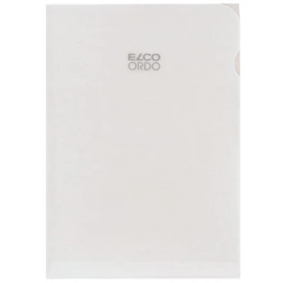 Immagine di ELCO Ordo Cartellina stampabile, resistente agli strappi, confezione da 100 pezzi, formato 220 x 310 mm, 80 g/m², colore: bianco trasparente