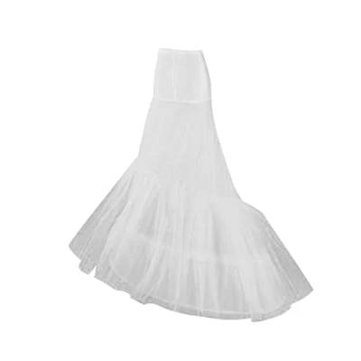 Immagine di VIVICOLOR Sottogonna da Sposa A Sirena Coda di Pesce Abito Donna Strati Cerchio Crinolina Line Stile Mutil