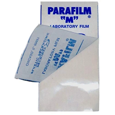 Immagine di AE GLAS 10 70 pezzi Parafilm nastro autoadesivo extra largo x 5 cm per chiudere sigillare isolare bottiglie e contenitori., 15