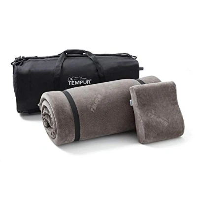 Immagine di TEMPUR set da viaggio 3 pezzi con pratico trolley, cuscino cervicale e topper