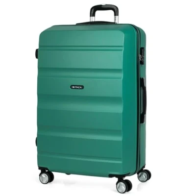 Immagine di ITACA Set Valigie Rigide Offerte. Valigia Grande Rigida, Media Rigida e Bagaglio a Mano. di con Lucchetto Combinazione TSA T71616, Acquamarina