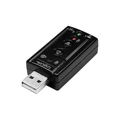 Immagine di Logilink 7.1 Sound Effect Cuffia Audio, USB