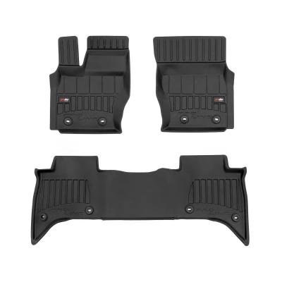 Immagine di FROGUM proLine 3D 3D409057 Set tappetino Gomma anteriore e posteriore 3 nero Su misura