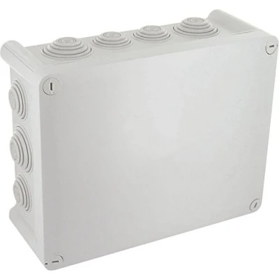 Immagine di Legrand LEG94526 Scatola di derivazione rettangolare, chiusura 1/4 giro, 220 x 170 86 mm, colore: Grigio